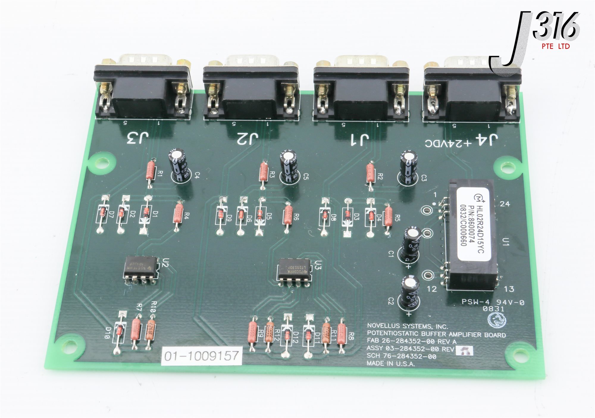 タケ 27859 NOVELLUS PCB, POTENTIOSTATIC BUFFER AMPLIFIER BD 03-284352
